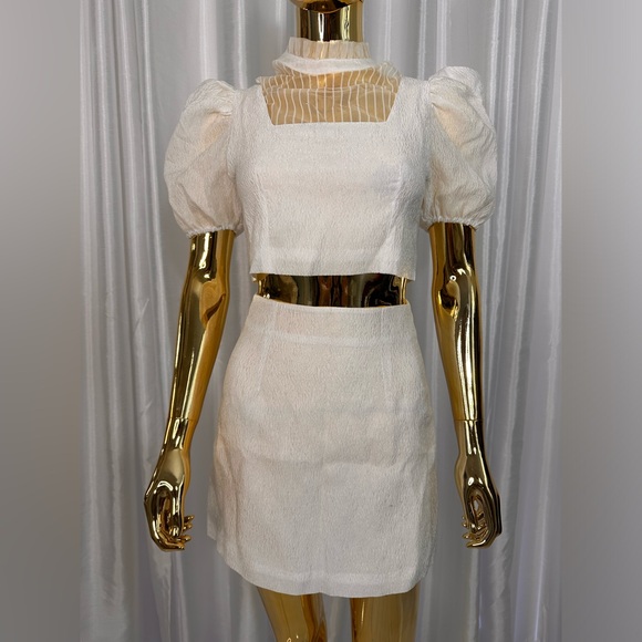 White Bride Set sz 0 - Picture 4 of 6